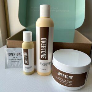 Overtone Chocolate Brown Temporary Hair Coloring Bundle